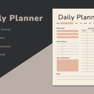 Daily Planner Template